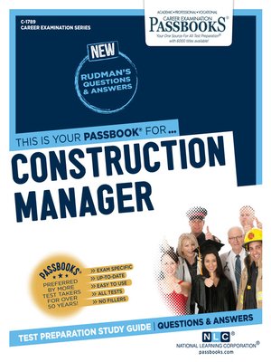 cover image of Construction Manager
